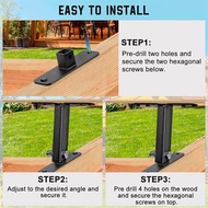 Patio Roof Riser Heavy Duty Pergola Brackets Kit Stainless Steel 304 Pergola Roof Riser Beam Bracket