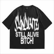 Tshirt Oversize Black | ALIVE ALIVE | Syndicateroom