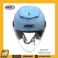 ARC Ritz Pastel Blue Helmet | Original ARC Helmet Singapore