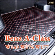 (Ready Stock) Benz A-Class W177 W176 W169 a180 a200 sedan CARPET LEATHER TRAY CARGO TRUNK CARPET