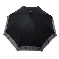 日本進口 - 卡斯柏和麗莎 Gaspard et Lisa 日版 木製 彎手柄 長遮 雨傘 長傘 60cm 雨具 便攜 防風 LG-208B (黑) 【平行進口】