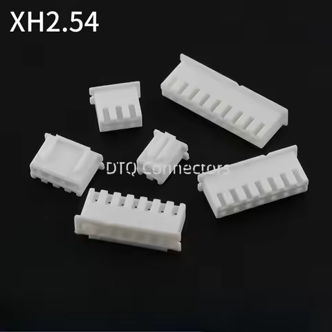 XH2.54 Connector Leads Header Housing 2.54mm Plastic shell XH-2P/3P/4P/5P/6P/7P/8P/9P/10P XH2A/3A/4A