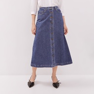 DUST Rok Denim Nurika Biru (D. 21146)