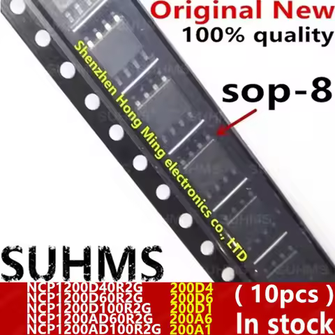 (10piece) 100%New NCP1200D40R2G 200D4 NCP1200D60R2G 200D6 NCP1200D100R2G 200D1 NCP1200AD60R2G 200A6