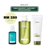 [Dr.Scalp] FORE.D Hair Mask Pack 230ml + FORE.D Shampoo 500g + SPICULE Ampoule 70ml