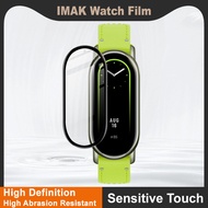 Imak Xiaomi Smart Band 10 Band10 Screen Protector Full Cover Glue Acrylic Protective Film