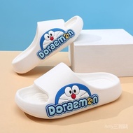 Doraemon Children's Slippers Boys Girls Summer Anti-Slip Soft Sole Medium Big Children Baby Indoor O