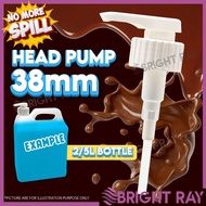 38mm Pump Dispenser Refillable Empty Bottle Pump Dispensing Shampoo Lotion Hand Foam Pump Cap Dispen