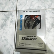 FD Shimano Deore 3 speed FD-M530 original lengkap dengan Box dan Baru atau NOS