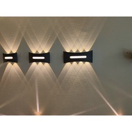 8-beam wall lamp decorates homes, bedrooms, living rooms, outdoor hallways