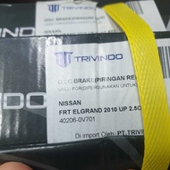 OEM trivindo 1 piece disc brake front brake disc nissan elgrand e51 / e52