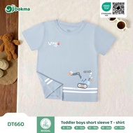 Dokma(8-14.2kg) Children's Short-Sleeved Shirt Modal Fabric DT660 (6-9M 9-12M 12-18M 18-24M 24-36M)