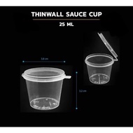 Sauce Container 25 ML.|Thinwal|Chili sauce container|Sauce Cup|