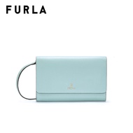 FURLA กระเป๋าสะพายผู้หญิง รุ่น CAMELIA CHAIN WALLET สี ACQUAMARINA