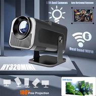 Best Value Portable Newly Native 720p Allwinner H713 Android11 4k Projector 320ansi Wifi6 Bt5.0 Cine