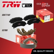 🔥คูปองลดอีก 14% ไม่อั้นยอด🔥ผ้าดิสเบรคหน้า ผ้าเบรคหน้า ก้ามเบรคหลัง Isuzu DMAX 2WD4WDHiLanderAll New