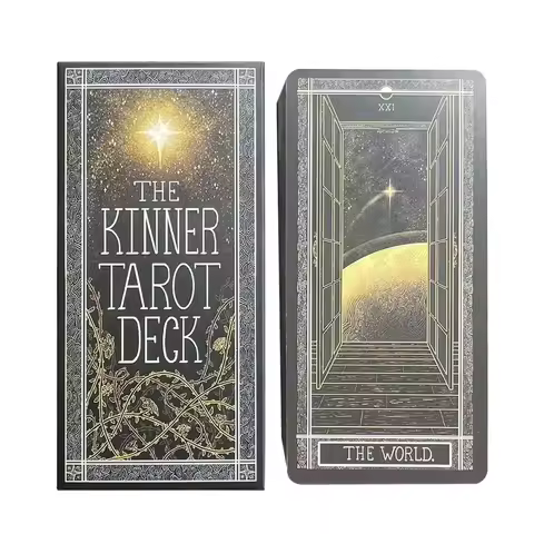 The Kinner Tarot Deck 78Pcs Full English Version Tarot Deck Fun Tarot Card For Beginners Enthusiasts
