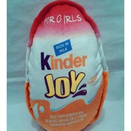 Kinder joy chocolate pillow doll