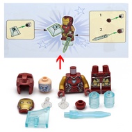 COOLPON|This Is LEGO Lego's Parts 76323 Figure Sold Iron Man Marvel sh1046