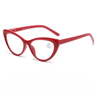 JN IMPRESSION Cross-border anti-blue light cat-eye reading glasses for women large frame reading gla