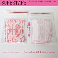 HAIR SALOON SUSAN TAPE replacement hair weaving gel sheet biological wig double-sided adhesive lace hair cover tape 【SYY】