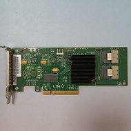 LSI 9211-8I 9201-8I Black Synology SAS2008 Pass-through Card SATA Expansion PCIe RAID Card Network S