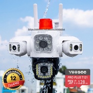 Yoosee 3-eye wide-angle Camera - Independent eye angle adjustment - IP66 waterproof
