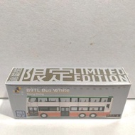 Tiny Diecast Bus B9TL White Limited Edition