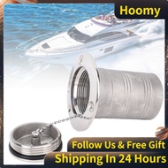 hoomy-my GLOGLOW 50mm 2in Stainless Steel Marine Yacht Speedboat RV Fuel Deck Filler with Mirror Eff