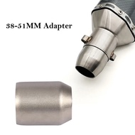 51MM To 38MM Diameter Welding Adapter Universal Motorcycle Exhaust Muffler Connect Welding Motorbike
