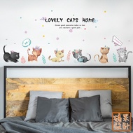 [Orange Fruit Design] Cat Collection Cat Wall Stickers Cat Wall Stickers Cat Stickers Room Wall Stic