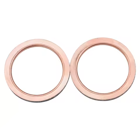 2Pcs Motorcycle Exhaust Interface Gasket Yamaha XVS1300 07-18 XV1100 VIRAGO 89-98 XVS1100 99-11 XV16