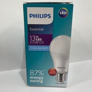 Philips LED Essential Bulb 13W E27 6500K 230V 87% Energy Savings Cool  Daylight