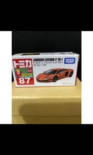 (二手)車全新 盒況如圖 TOMICA 87 2012新車貼 橘牛