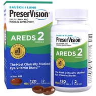美國博士倫PreserVision, AREDS 2 配方，120 粒裝 (大型網上平台賣$375)