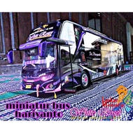 Jumbo jet bus car, miniature bus, telolet bus, Basuri full lights