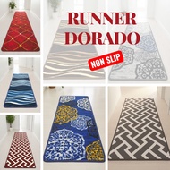 Runner Dorado Non-Slip Carpet Rug – Hallway / Living Room / Bedroom Runner (50cm x 120cm / 140cm / 1