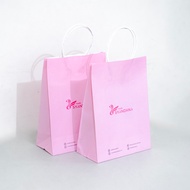 Paper Bag Pink Buttonscarves - Aesthetic Gift Paper Bag