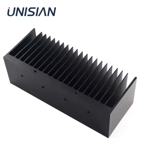 UNISIAN Aluminum Alloy Heatsink IC Heat Sink Electronic Chip Radiator Cooling cooler For TDA7293 LM3