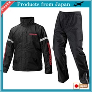 [KOMINE] Motorcycle Rainwear STD Rainwear RK-543 896 Waterproof Gear Raincoat 03-543 Men's Black 2XL