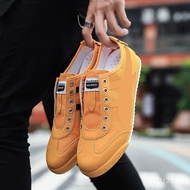 2025 Couple's Men's And Women Leather Trend Hundred Shoes Running Flats Sneakers NN9D