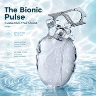 Heart Earphone Protective Case for Airpods Pro 3/4 Liquid Silicone Transparent 808FC