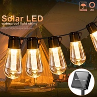 Vimite Bohlam Tali Surya 10/20/30Led Bohlam Tali Surya Luar Ruangan IP65 Tahan Air Lampu Bohlam Hang