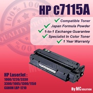 Compatible Laser Toner C7115A / 15A / 7115 Compatible Toner Cartridge For HP LaserJet 1000 / 1200 / 