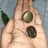 Terlaris baut bak Koin cap penutup tutup blok magnet kopling ninja rr new old R ss original copotan 