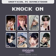 1pcs - [BOYNEXTDOOR] KNOCK ON UNOFFICIAL PHOTOCARD
