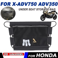▫♘❁ For HONDA X-ADV750 XADV X-ADV 750 XADV750 ADV350 ADV Motorcycle Accessories Under Seat Storage Bag Leather Tool Bag Pouch Bag