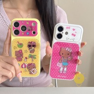 For iPhone 16 Pro Max Case TPU Kitty Phone Case For iPhone 17 Pro Max 16 15 14 Cover 手机壳 Aesthetic K