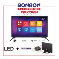 Polytron LED Easy Smart Digital TV 32 Inch PLD 32MV1859 MOLA YOUTUBE