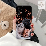 Softcase Samsung A23 - rajacase - Casing Samsung A23 - Motif case Cats - Samsung - Softcase Samsung 